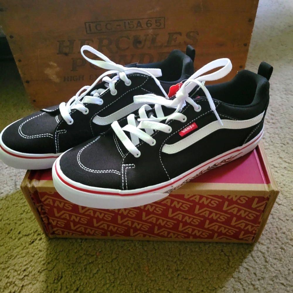 NWT in box boys Vans